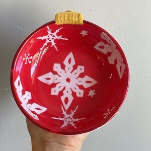 Decorative Clay Art Ornament-Shaped Bowl | Holiday Decor | Christmas Bowl